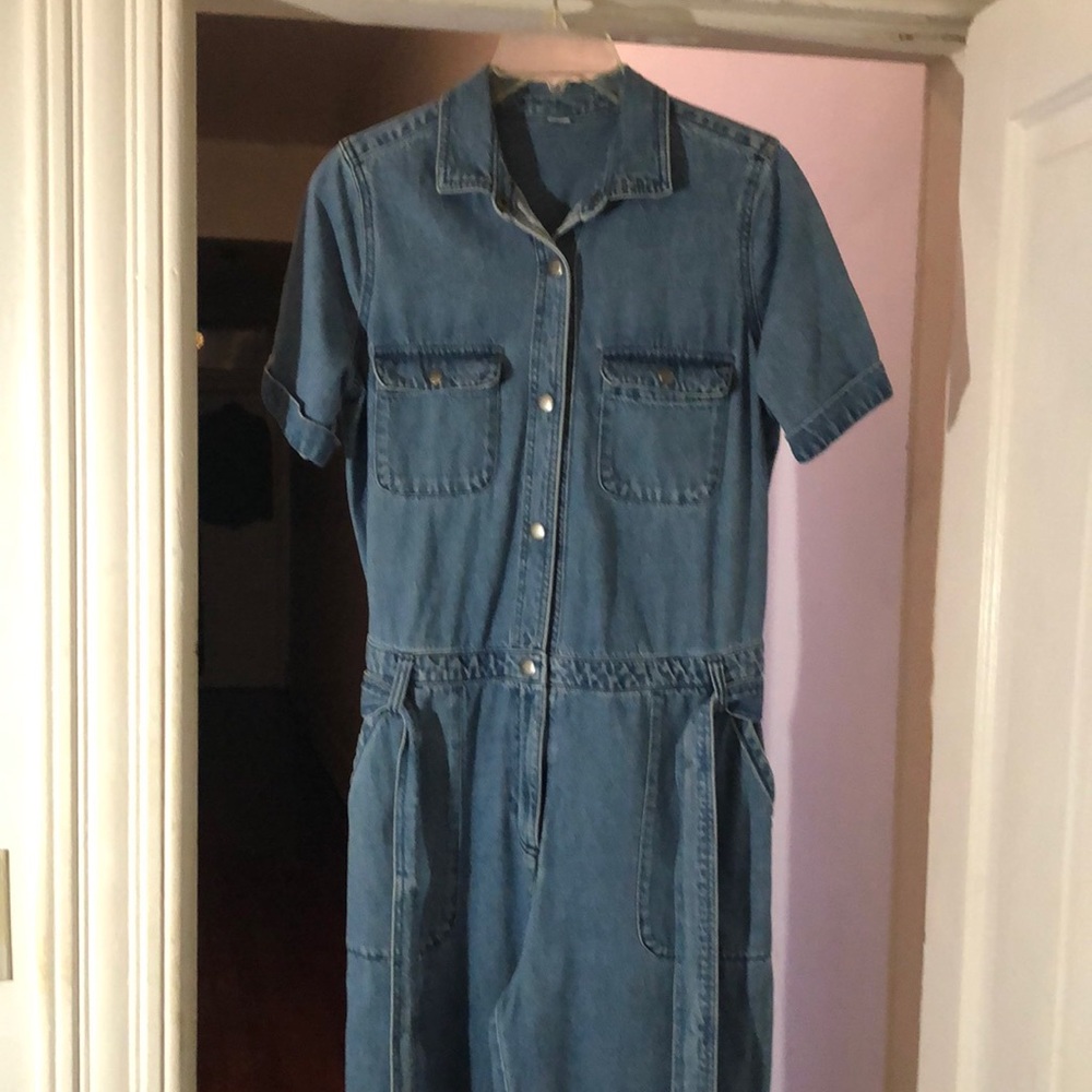 Old Navy Medium Tall Demin Jumpsuit